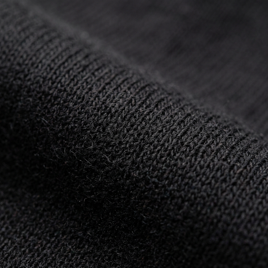 Close up of 200 GSM ring-spun cotton fabric